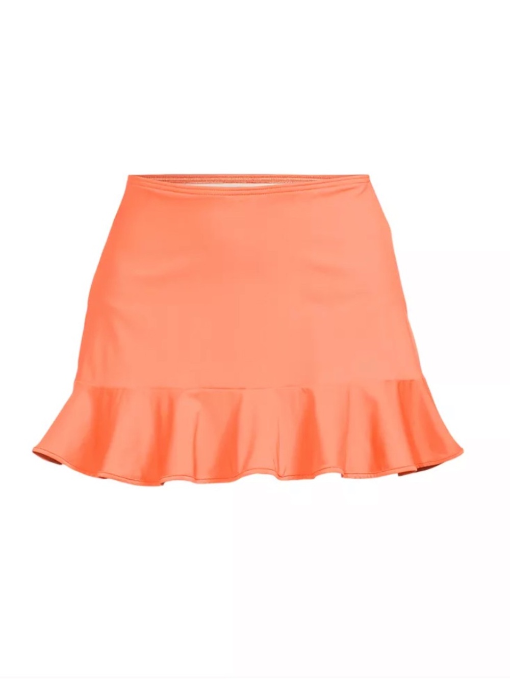 Lands' End Women's Ruffle Hem Swim Skirt